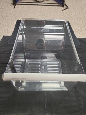 Whirlpool Gr2shkxkq02 Crisper Pan Lower For Refrigerator From Humidity Control