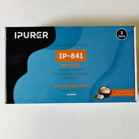 Ip-841 Whirlpool Ip-645 Ipurer Replacement Filter Compatible With 3 Sealed Filters. Nib