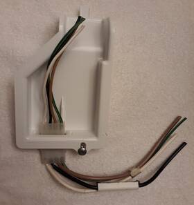 2186800 Whirlpool Kitchenaid 2155572 Wire Cover Partial Harness And Screw 489355