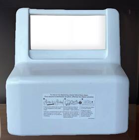 W10138214 Whirlpool Refrigerator Ice Dispenser Front Cover Genuine Oem