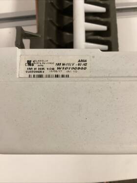 W10190980 Whirlpool W10190980 Whirlpool