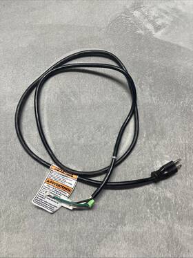 W10205498 Whirlpool Refrigerator Power Cord - Pre Owned