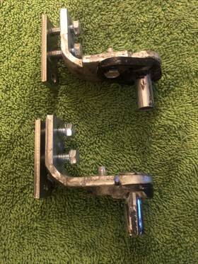 Msf25c2exm01 Whirlpool W10251408 Maytag Lower Door Henge Set