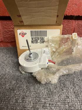 W10281584 Whirlpool Oem Evaporator Fan Motor W10281584 Whirlpool Oem Evaporator Fan Motor