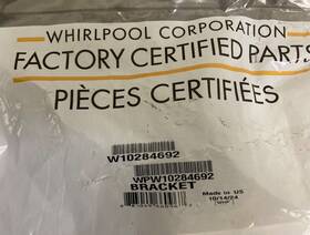 Ah2580359 Whirlpool W10284692 Oem Refrigerator Bracket 12846607 1874800 Ea2
