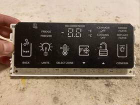 W10337911 Whirlpool Refrigerator Control Board Rev C #265