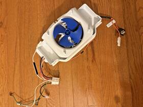 W11374555-a Whirlpool W10416006 Refrigerator Evaporator Fan Motor Assembly M102