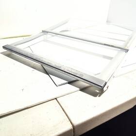 W10447516 Whirlpool Oem Genuine Refrigerator Sliding Glass Shelf W10447516 Whirlpool Oem Genuine Refrigerator Sliding Glass Shelf