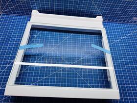 W10485332 Whirlpool Kenmore Refrigerator Crisper Drawer Cover P#w10485332
