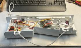 W10555341 Whirlpool Refrigerator Thermostat Temp Control Assembly P# Rev B