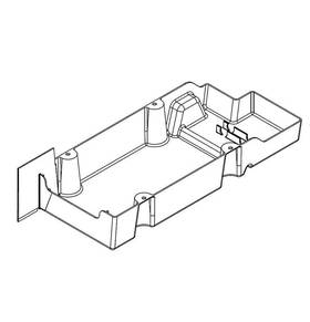 W10574291 Whirlpool Drain Pan Evaporator Genuine Oem Part