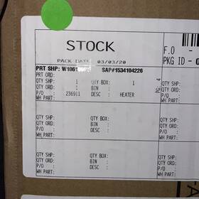 W10619962 Whirlpool Refrigerator Heater Kit New W10619962 Whirlpool Refrigerator Heater Kit New