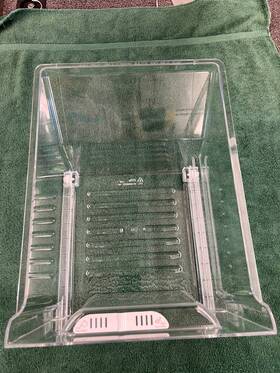 W10662133 Whirlpool Oem Refrigerator Crisper Drawer Narrow Part # Exc Cond