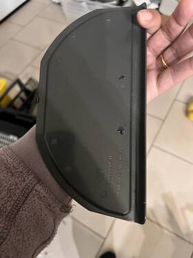 W10663705 Whirlpool Genuine Kitchenaid Refrigerator Dispenser Tray Gray -w10663705 W10663705 Whirlpool Genuine Kitchenaid Refrigerator Dispenser Tray Gray -w10663705