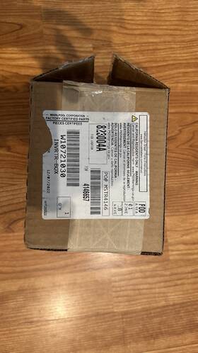 W10721030 Whirlpool New Open Box Kitchen Aid Compressor Inverter
