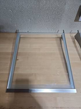 W10807832 Whirlpool W10756314 Oem Kitchenaid Refrigerator Glass Shelf Assembly