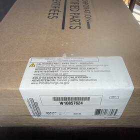 W10857624 Whirlpool Refrigerator Defrost Heater-new In Sealed Box-oem W10857624 Whirlpool Refrigerator Defrost Heater-new In Sealed Box-oem