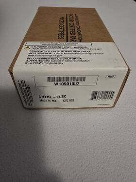 W10901007 Whirlpool Genuine Oem Refrigerator Control Board