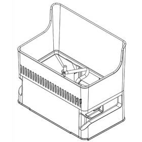 W10911314 Whirlpool Refrigerator Ice Container Assembly Replaces
