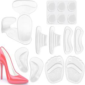 W10916040 Whirlpool 16pcs Heel Cushion Soft Inserts Gel Pads For Loose Shoes Prevent Rubbing Blist