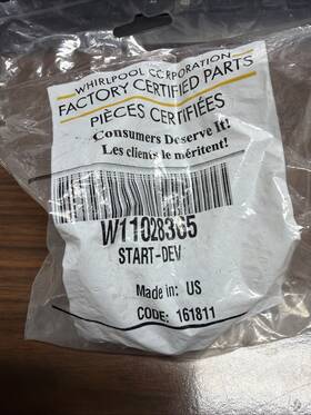 W11028365 Whirlpool Start Device W11028365 Whirlpool Start Device