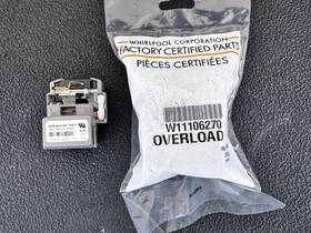 W11106270 Whirlpool Factory Certified Part Overload Protector