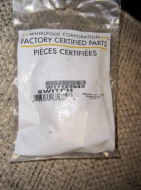 W11123943 Whirlpool Genuine Oem Refrigerator Door Switch New Sealed
