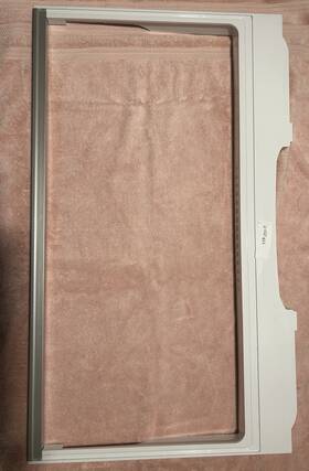 Whirlpool W11127833 Genuine Oem French Door Crisper Drawer Cover Frame