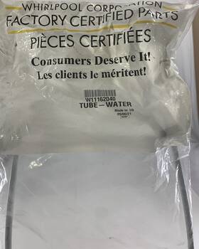 W11162040 Whirlpool Oem Refrigerator Tube-water W11162040 Whirlpool Oem Refrigerator Tube-water