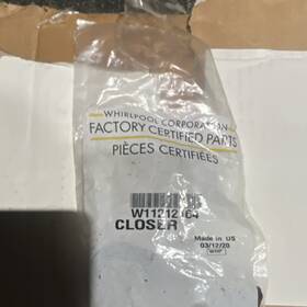 W11212164 Whirlpool Closer Model Mpn Black Factory Certified W11212164 Whirlpool Closer Model Mpn Black Factory Certified