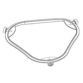 W11096340 Whirlpool W11213915 Microwave Turntable Tray Support Replaces W11096340 Whirlpool W11213915 Microwave Turntable Tray Support Replaces