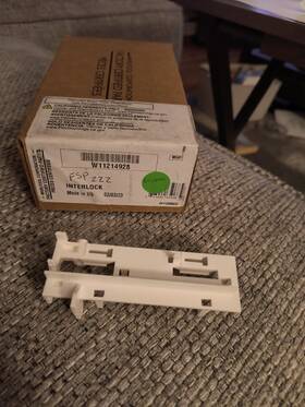 W10876593 Whirlpool W11214928 New Genuine Oem Appliance Interlock
