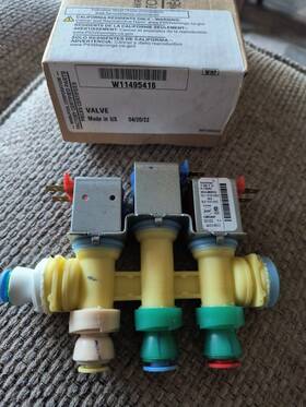 W11495416 Whirlpool W11280652 Genuine Oem Refrigerator Water Valve New W11495416 Whirlpool W11280652 Genuine Oem Refrigerator Water Valve New