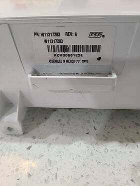 W11336586 Whirlpool W11317283 Refrigerator Power Board Control Part#