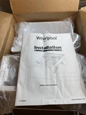 W11424126 Whirlpool Refrigerator Ice Maker Assembly Genuine Oem Original