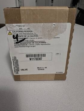 W11732307 Whirlpool W11432232 Genuine Oem Refrigerator Water Valve