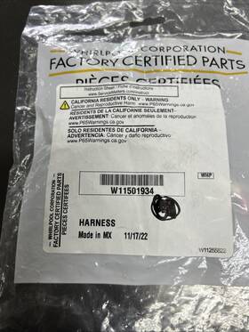 W11501934 Whirlpool Refrigerator Harness G1b