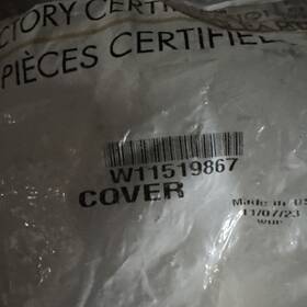 W11519867 Whirlpool Cover Free Shipping