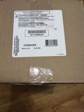 W11359448 Whirlpool W11546935 New Oem Genuine Refrigerator Ice Maker Or
