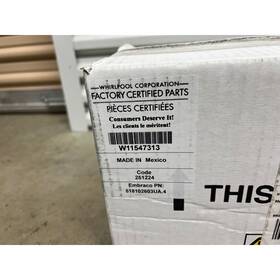 W11547313 Whirlpool Refrigerator Compressor Embraco Esx55cbc 1/5hp New Oem Black W11547313 Whirlpool Refrigerator Compressor Embraco Esx55cbc 1/5hp New Oem Black