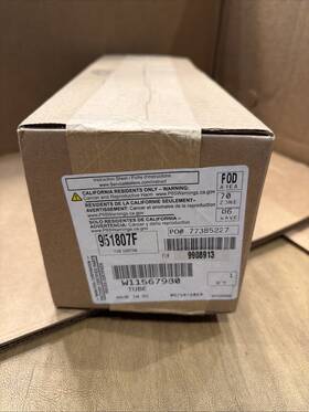 W11567980 Whirlpool Suction Tube / Line New In Box Oem Nos. 110