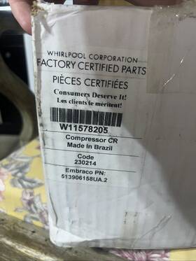 W11578205 Whirlpool