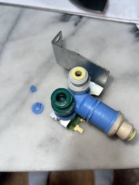 Wrs315sdhz08 Whirlpool W11645245 Oem Water Filter Valve Model Broke Connector