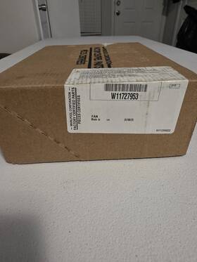 W11727953 Whirlpool Genuine Oem Refrigerator Fan