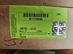 W11758686 Whirlpool Genuine Oem - Cntrl-elec