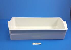 Wp1124846 Whirlpool Refrigerator Door Bin With Gray Stripe 14.5 Inch X6.5 X3.5 E2-1