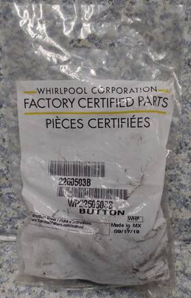 Wp2260503b Whirlpool Genuine Refrigerator Water Filter Button New Sealed