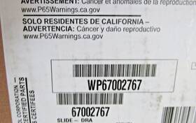 Wp67002767 Whirlpool Refrigerator Drawer Slide Rail - Oem No. New Open Box