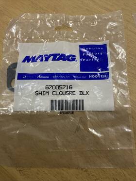 Wp67005716 Whirlpool Oem Refrigerator Shim-closure 10361806 1174039 Ah2069401