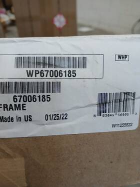 Wp67006185 Whirlpool Fridge Shelf Frame Wp67006185 Whirlpool Fridge Shelf Frame